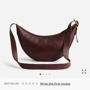Essential Sling Crossbody Bag - Raisin
